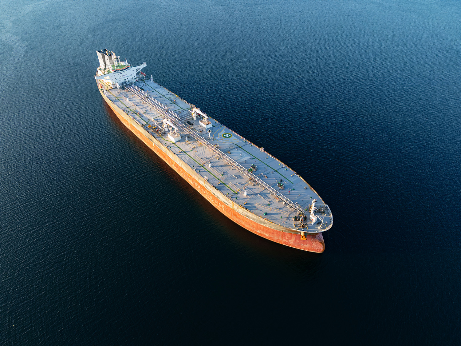 Oil tanker ship